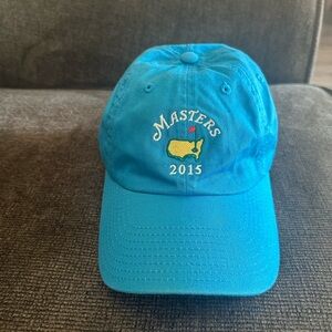 Masters Golf Cap Aqua Blue 2015